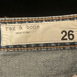 Rag & Bone Classic Blue Jeans